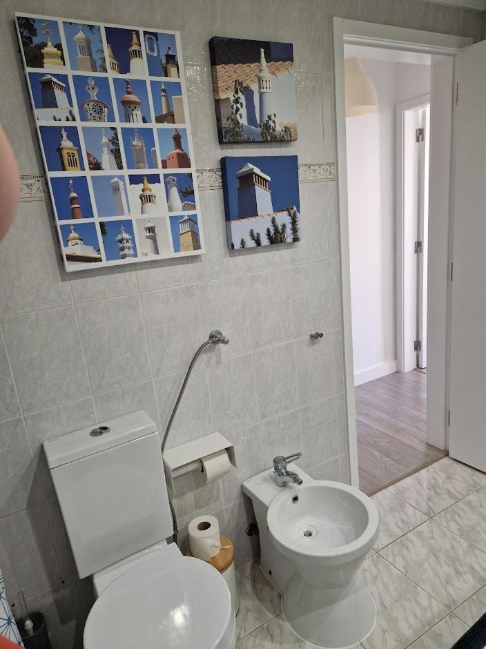 Apartamento T2 Palmeira Gale-Praia Da Gale Guia  Luaran gambar